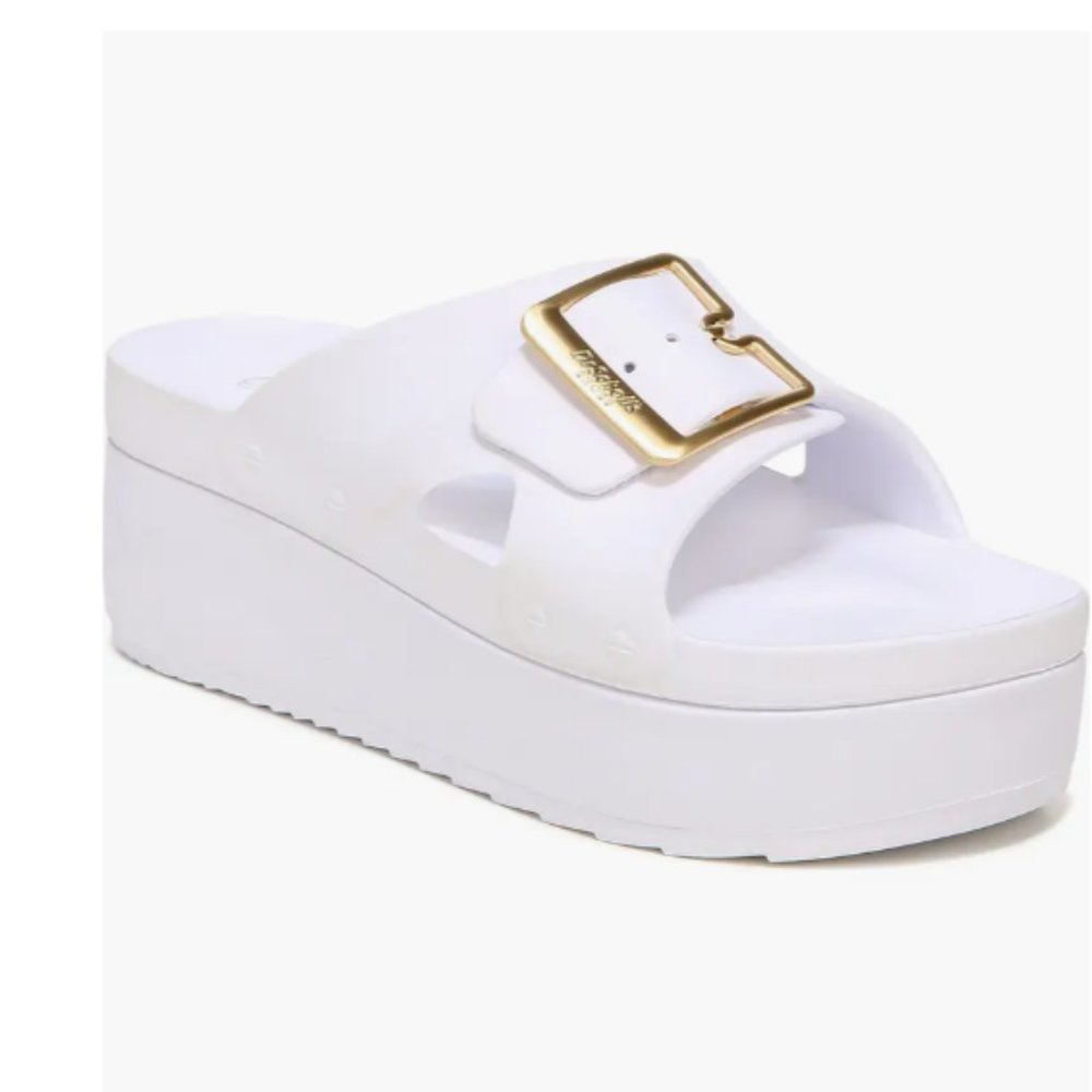 Dr.Scholl's Original Goals Platform Slide Sandal (SOLD OUT STYLE)